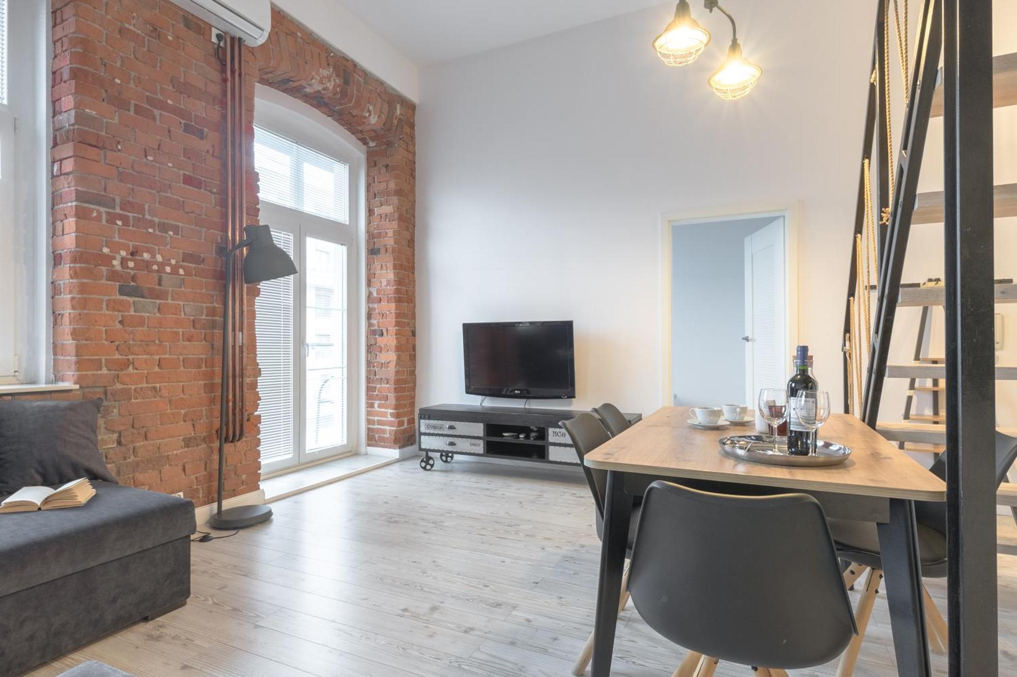 Apartament Z Antresola Nowa Papiernia Wrocław Exteriör bild